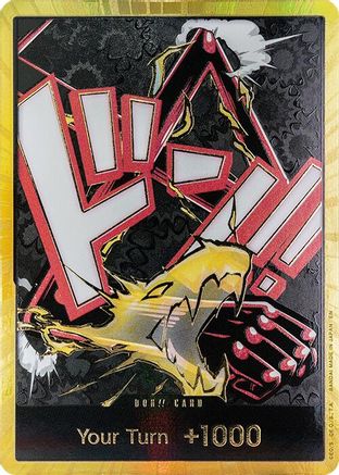 DON!! Card (Gear 4 Luffy) (Gold) (PRB-02) (Foil)