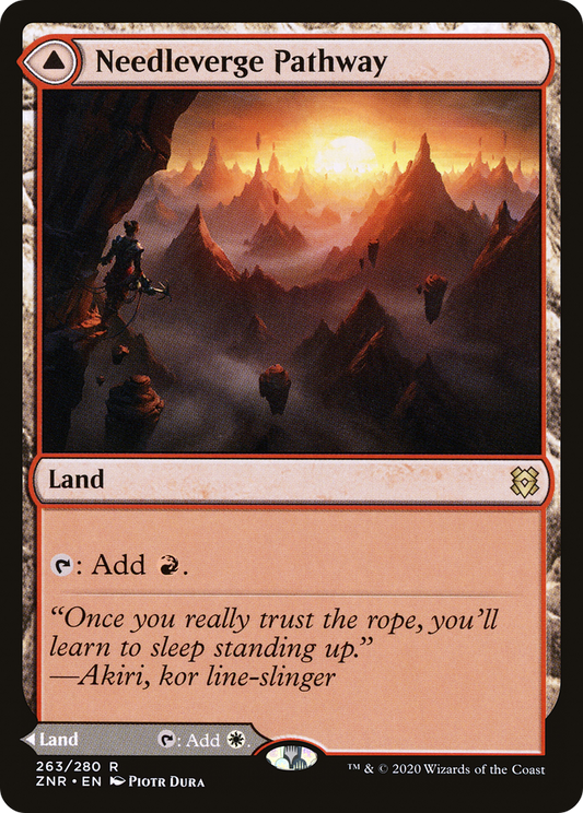Needleverge Pathway // Pillarverge Pathway (ZNR-263) (Foil)