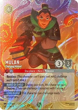 Mulan - Charging Ahead (DLPC-003) (Holofoil)