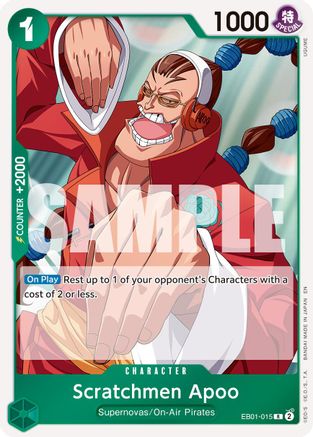 Scratchmen Apoo - EB01-015 (Reprint) (EB01-015) (Foil)