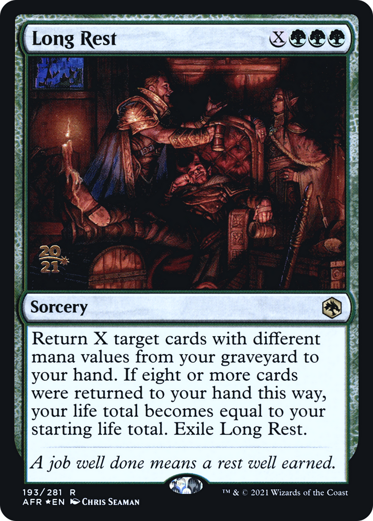 Long Rest (PRE-193S) (Foil)
