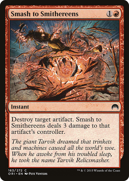 Smash to Smithereens (ORI-163) (Foil)