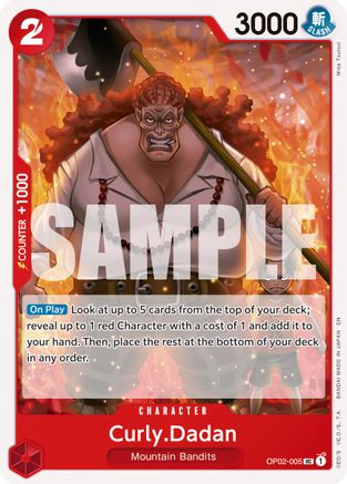 Curly.Dadan (Reprint) (OP02-005)