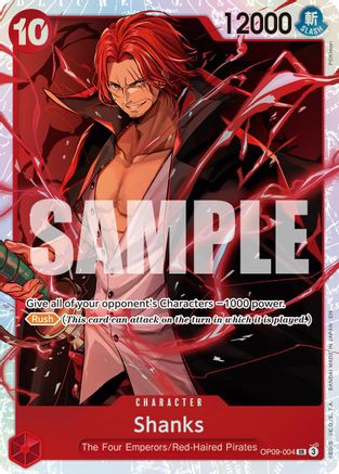 Shanks - OP09-004 (Reprint) (OP09-004) (Foil)