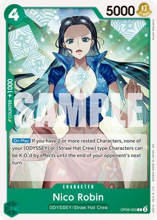 Nico Robin - OP09-033 (Reprint) (OP09-033)