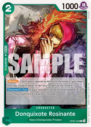 Donquixote Rosinante (Reprint) (OP05-030) (Foil)