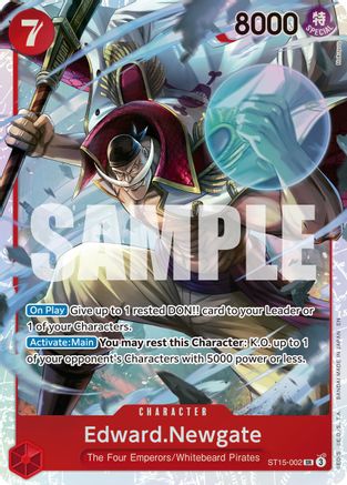 Edward.Newgate - ST15-002 (Reprint) (ST15-002) (Foil)