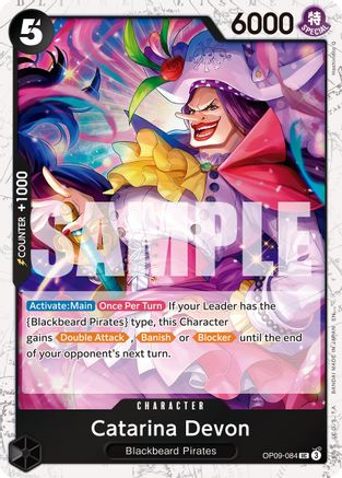 Catarina Devon (Pirate Foil) (OP09-084) (Foil)
