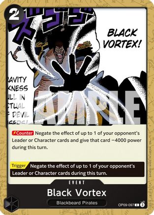 Black Vortex (Reprint) (OP09-097)