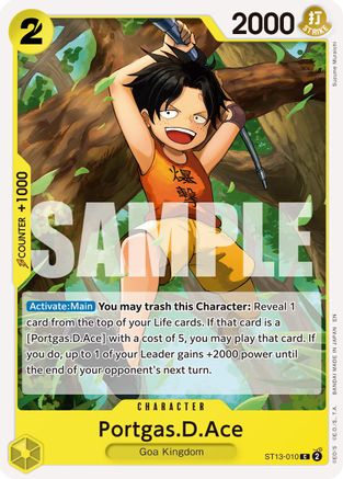 Portgas.D.Ace - ST13-010 (Reprint) (ST13-010)