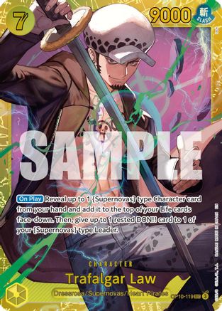 Trafalgar Law - OP10-119 (Reprint) (OP10-119) (Foil)