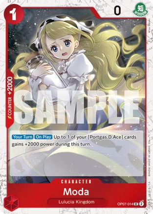 Moda (Pirate Foil) (OP07-014) (Foil)