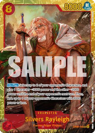 Silvers Rayleigh - OP08-118 (Reprint) (OP08-118) (Foil)