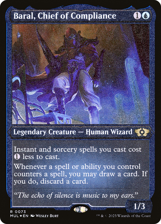 Baral, Chief of Compliance (MUL-073) (Etched Foil)
