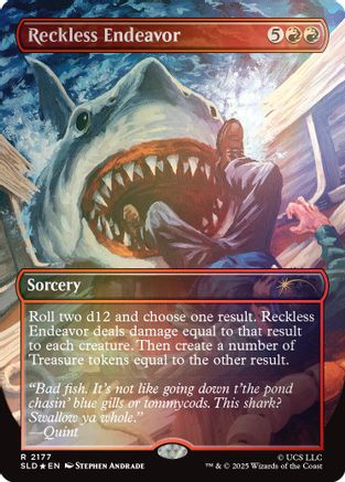 Reckless Endeavor (Rainbow Foil) (SLD-2177)