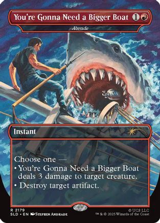 You're Gonna Need a Bigger Boat - Abrade (SLD-2179)