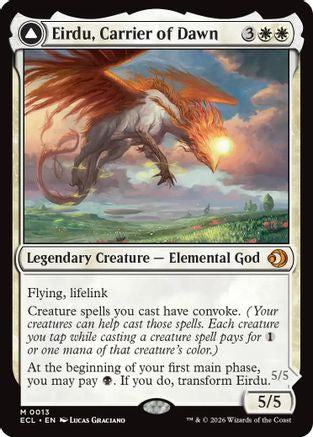 Eirdu, Carrier of Dawn (ECL-013) (Foil)