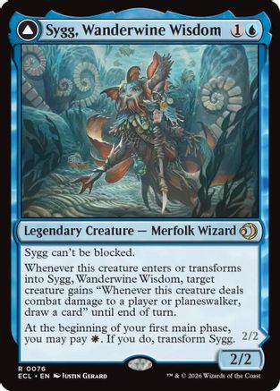 Sygg, Wanderwine Wisdom (ECL-076) (Foil)