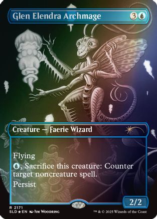 Glen Elendra Archmage (2171) (Rainbow Foil) (SLD-2171)