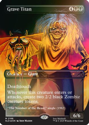 Grave Titan (2188) (Rainbow Foil) (SLD-2188)
