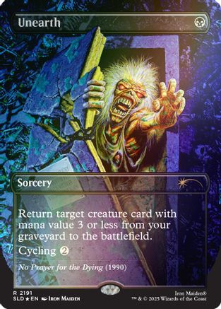 Unearth (Rainbow Foil) (SLD-2191)