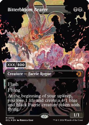 Bitterbloom Bearer (Borderless) (Serial Numbered) (ECL-352) (Foil)