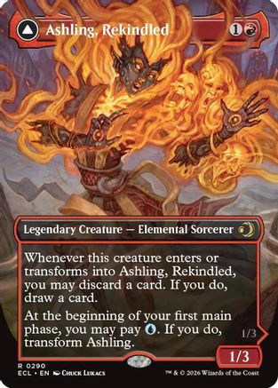 Ashling, Rekindled (Borderless) (ECL-290) (Foil)