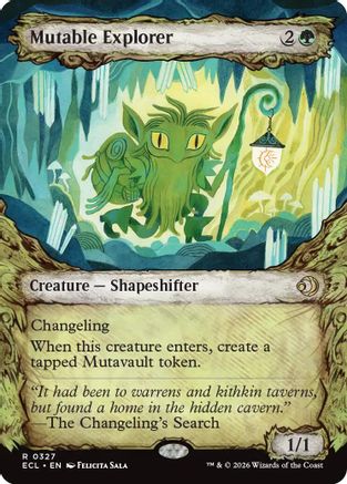 Mutable Explorer (Showcase) (ECL-327) (Foil)