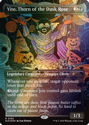 Vito, Thorn of the Dusk Rose (Rainbow Foil) (SLD-2282)