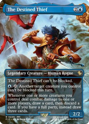 The Destined Thief (Borderless) (FIC-446) (Foil)