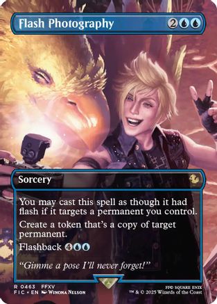 Flash Photography (Borderless) (FIC-463) (Foil)