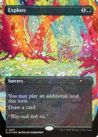 Explore (2327) (Confetti Foil) (SLD-2327)