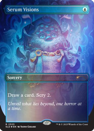 Serum Visions (2323) (Rainbow Foil) (SLD-2323)