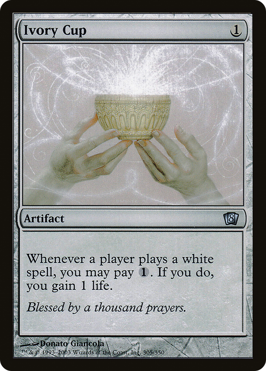 Ivory Cup (8ED-305★) (Foil)