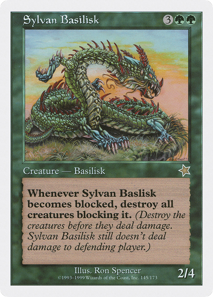 Sylvan Basilisk (S99-145)