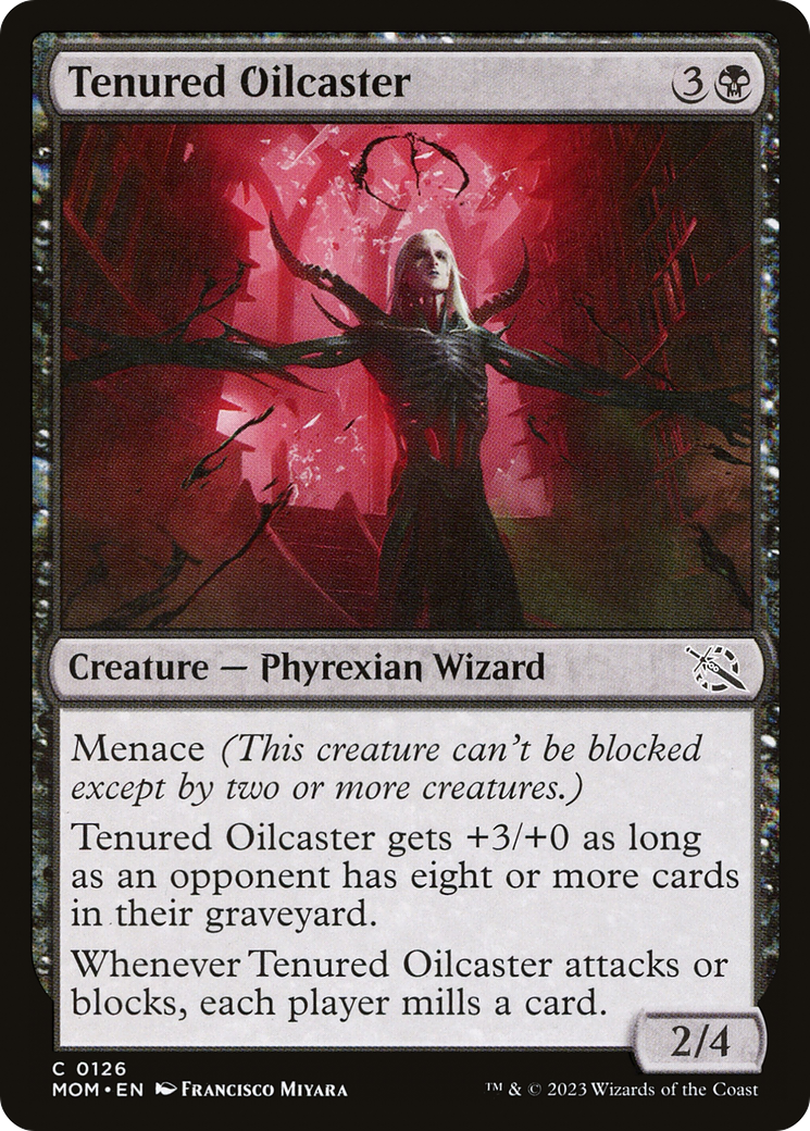 Tenured Oilcaster (MOM-126) (Foil)