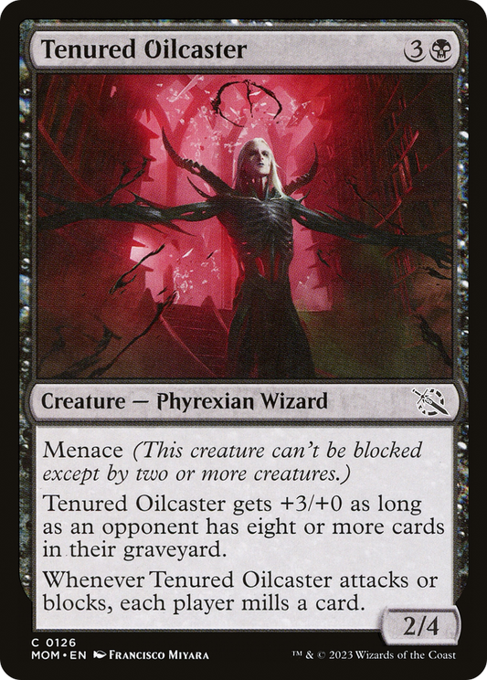 Tenured Oilcaster (MOM-126) (Foil)