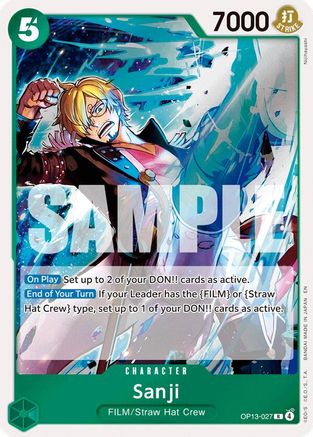 Sanji (OP13-027) (Foil)