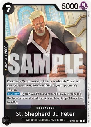 St. Shepherd Ju Peter (OP13-084) (Foil)