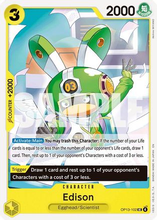 Edison (OP13-102)