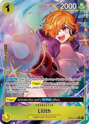 Lilith (Alternate Art) (OP13-113) (Foil)