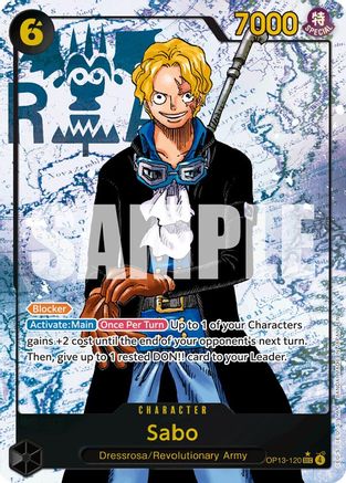 Sabo (120) (Parallel) (OP13-120) (Foil)