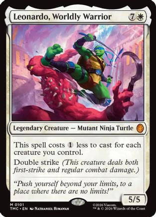 Leonardo, Worldly Warrior (TMC-101)