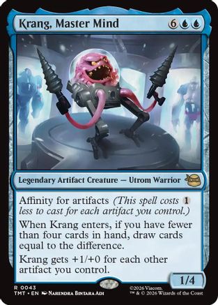 Krang, Master Mind (TMT-043) (Foil)