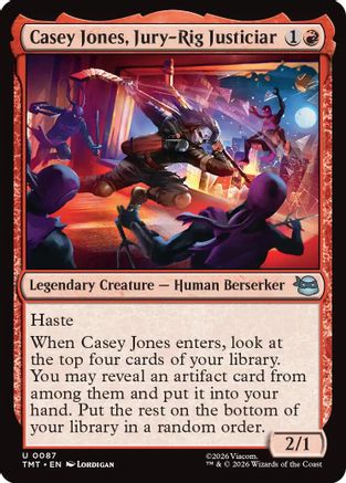 Casey Jones, Jury-Rig Justiciar (TMT-087)