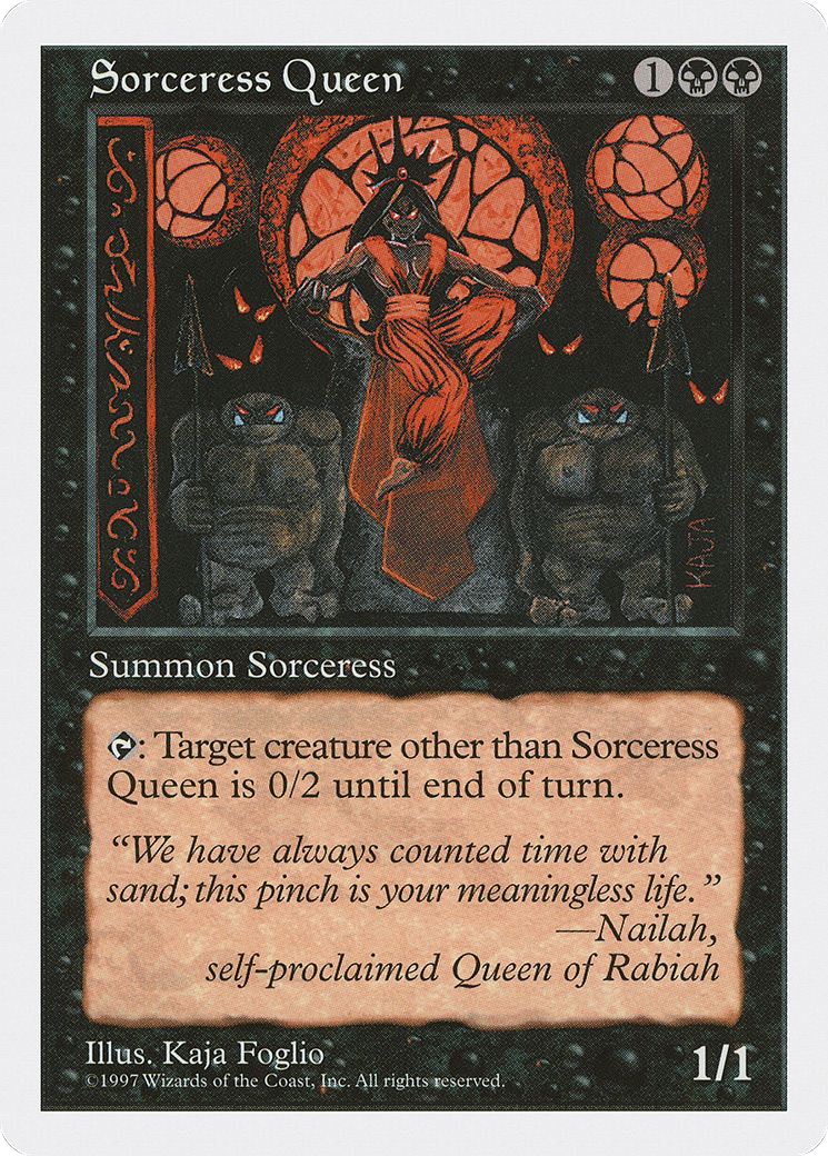 Sorceress Queen (5ED-194)