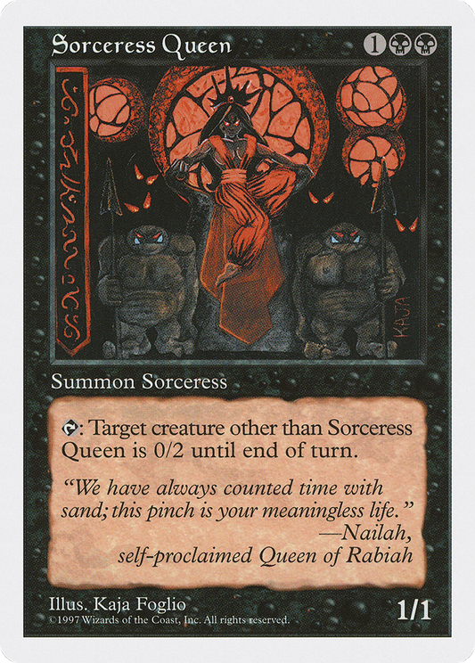 Sorceress Queen (5ED-194)