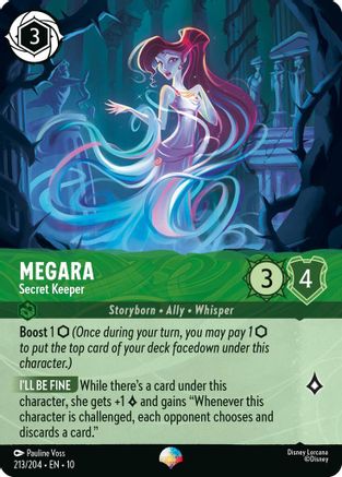 Megara - Secret Keeper (Epic) (10-213) (Holofoil)