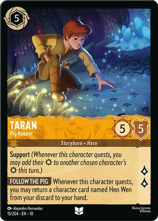 Taran - Pig Keeper (10-015) (Cold Foil)