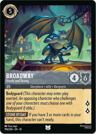Broadway - Sturdy and Strong (10-190) (Cold Foil)